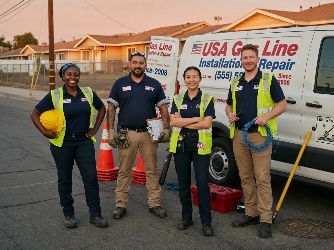 Gas Line Installation company in Patton, CA